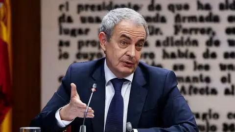 El expresidente del Gobierno José Luis Rodríguez Zapatero en una imagen de archivo en el Senado. El expresidente del Gobierno José Luis Rodríguez Zapatero en una imagen de archivo en el Senado.