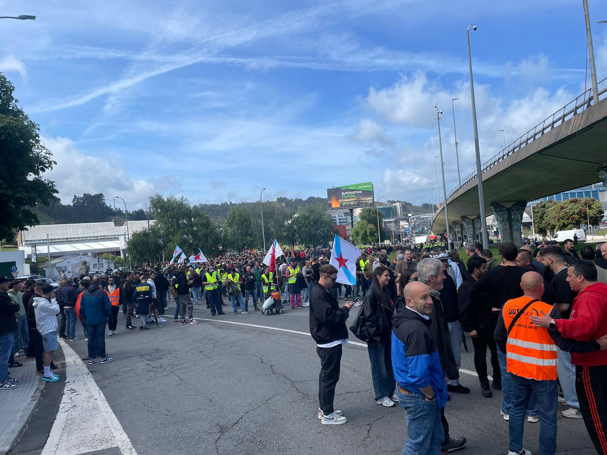 Huelga del metal en A Coruña, en protesta por la falta acuerdo para el convenio colectivo Huelga del metal en A Coruña, en protesta por la falta acuerdo para el convenio colectivo