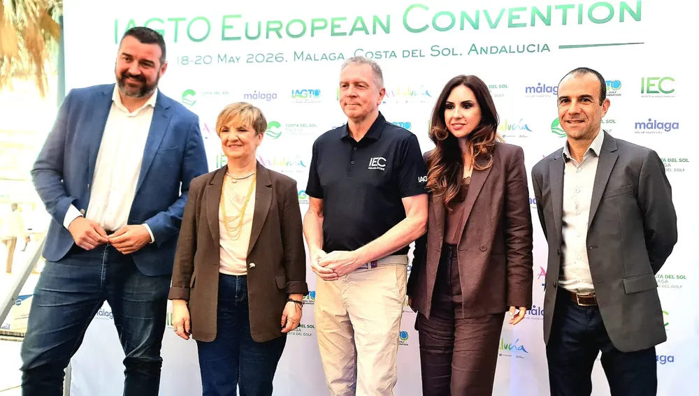 La delegación alicantina en la convención de Málaga La delegación alicantina en la convención de Málaga