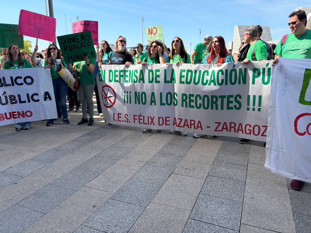 Segunda jornada de huelga contra la concertación del Bachillerato Segunda jornada de huelga contra la concertación del Bachillerato