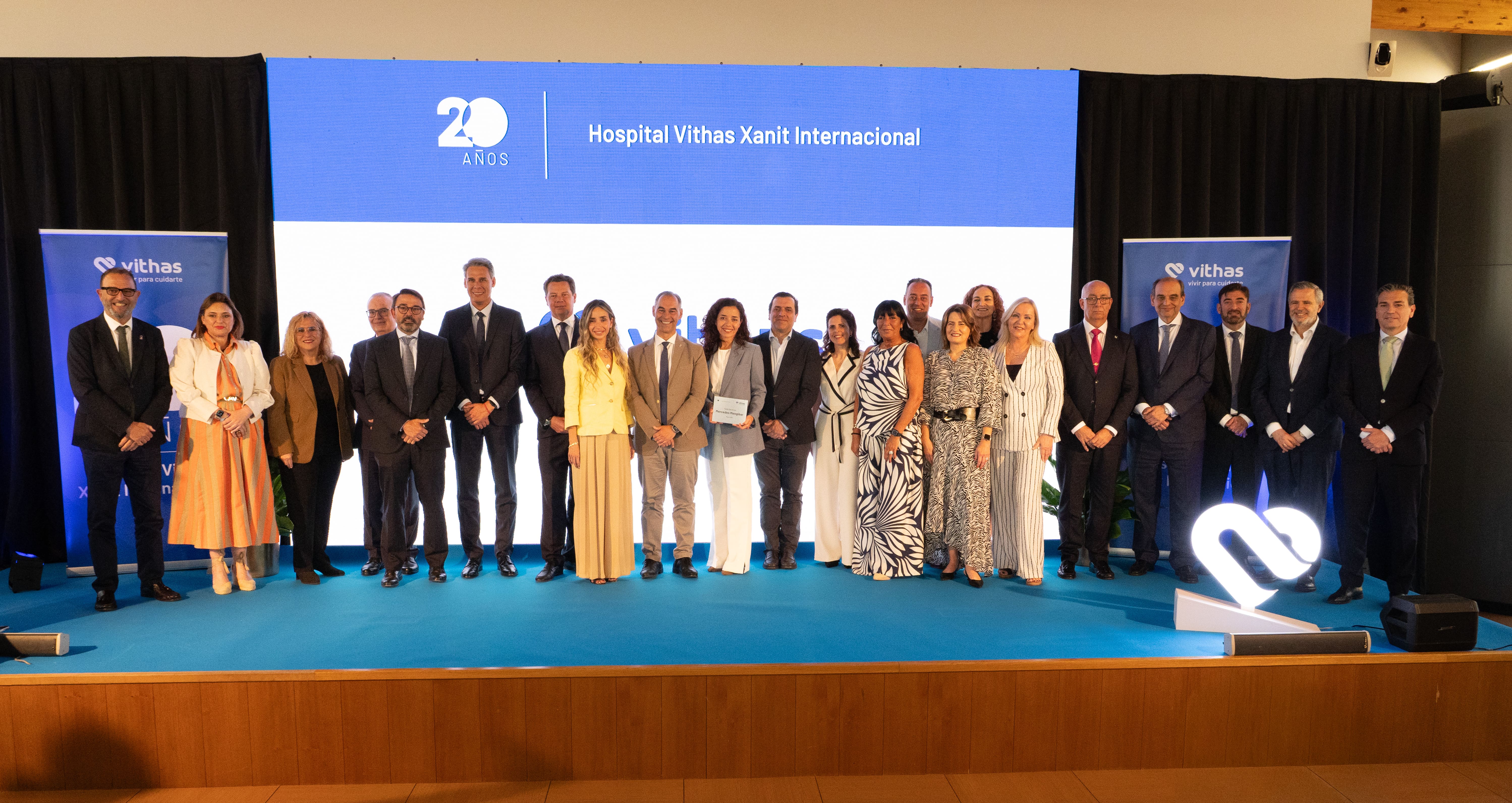 Más de 250 representantes de instituciones públicas y privadas celebran el 20º aniversario del Hospital Vithas Xanit Internacional Más de 250 representantes de instituciones públicas y privadas celebran el 20º aniversario del Hospital Vithas Xanit Internacional