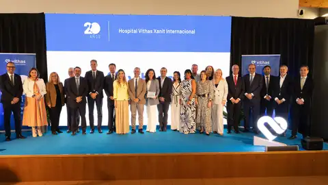 Más de 250 representantes de instituciones públicas y privadas celebran el 20º aniversario del Hospital Vithas Xanit Internacional Más de 250 representantes de instituciones públicas y privadas celebran el 20º aniversario del Hospital Vithas Xanit Internacional