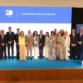 Más de 250 representantes de instituciones públicas y privadas celebran el 20º aniversario del Hospital Vithas Xanit Internacional