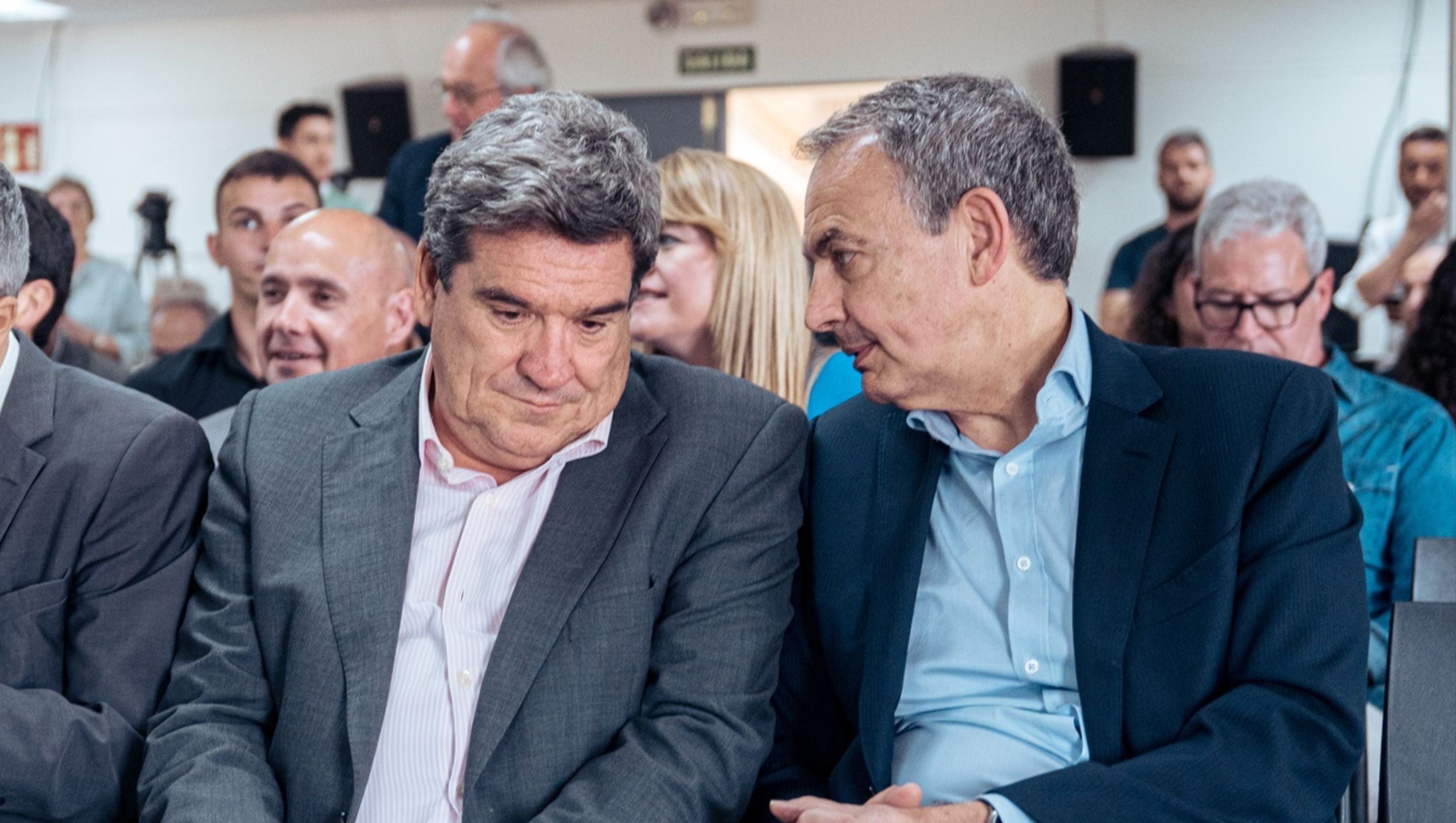 José Luis de Rodríguez Zapatero con José Luis Escrivá en una foto de archivo José Luis de Rodríguez Zapatero con José Luis Escrivá en una foto de archivo