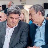 José Luis de Rodríguez Zapatero con José Luis Escrivá en una foto de archivo José Luis de Rodríguez Zapatero con José Luis Escrivá en una foto de archivo