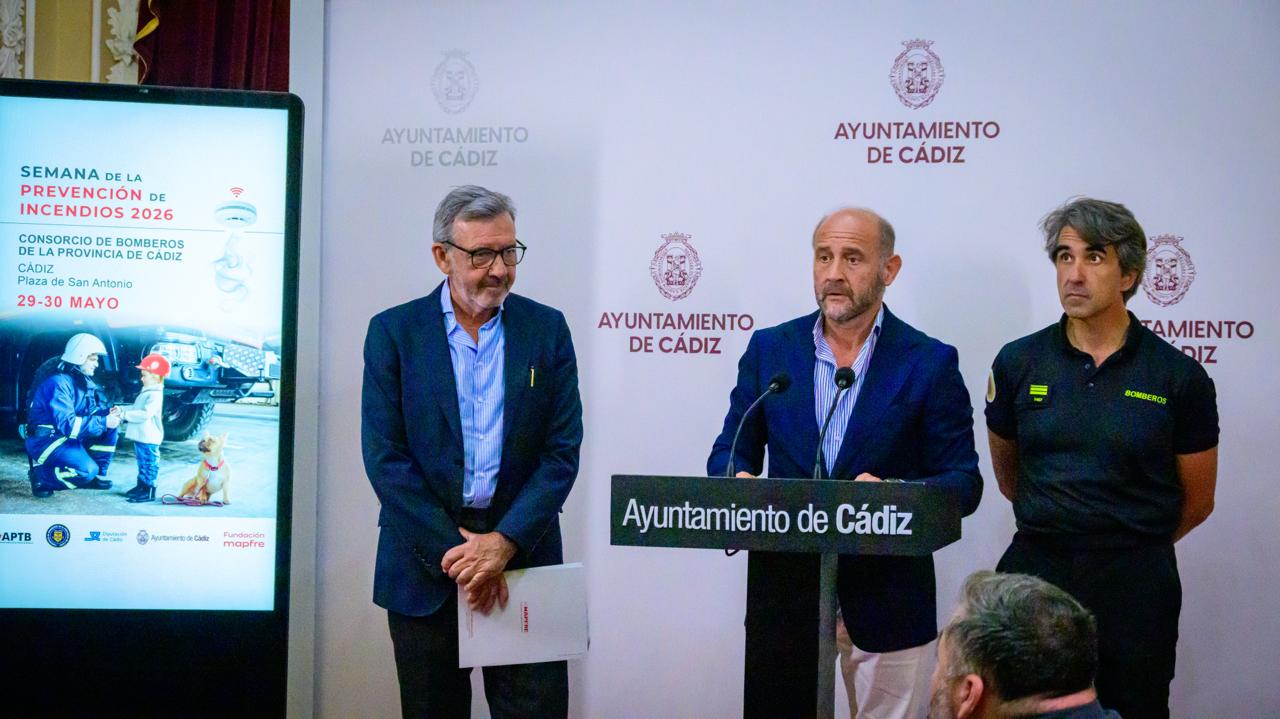 Cádiz, San Fernando y Chiclana se vuelcan con la Semana de la Prevención de Incendios del CBPC Cádiz, San Fernando y Chiclana se vuelcan con la Semana de la Prevención de Incendios del CBPC