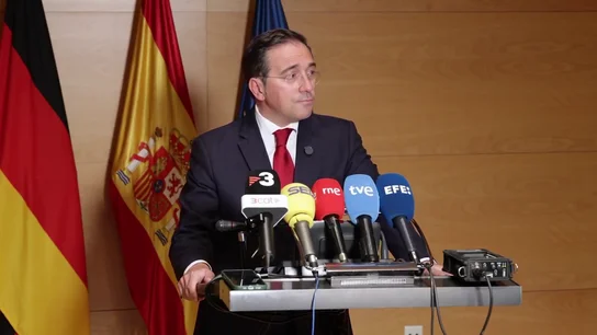 Albares exige "disculpas públicas" a Israel por su trato a los activistas de la flotilla: "Monstruoso, inhumano, indigno" Albares exige "disculpas públicas" a Israel por su trato a los activistas de la flotilla: "Monstruoso, inhumano, indigno"