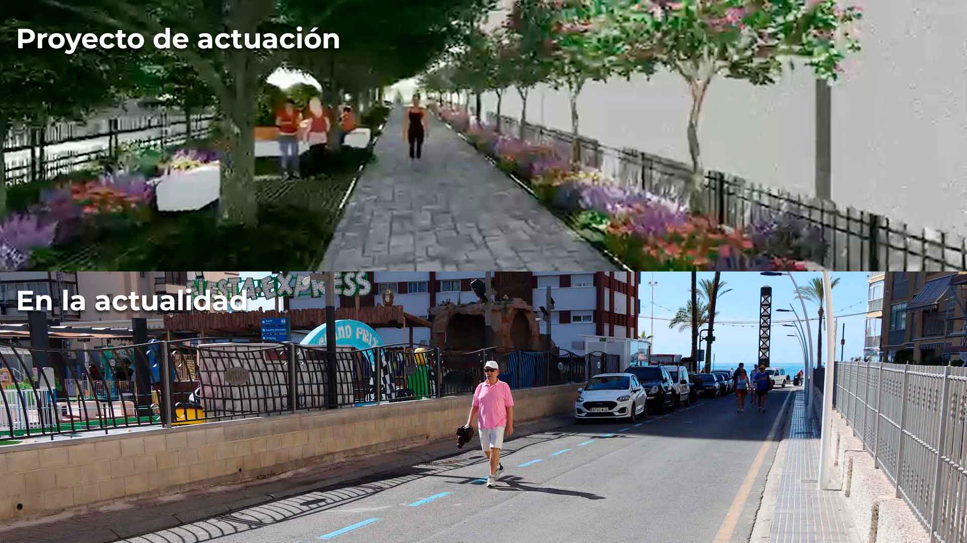 Benidorm mejorará la calle Periodista Emilio Romero con una nueva zona de sombra Benidorm mejorará la calle Periodista Emilio Romero con una nueva zona de sombra