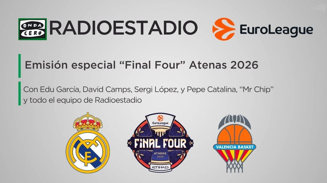 Sigue el partido de Valencia Basket en la "Final Four" desde atenas en el Radioestadio de Onda Cero Sigue el partido de Valencia Basket en la "Final Four" desde atenas en el Radioestadio de Onda Cero