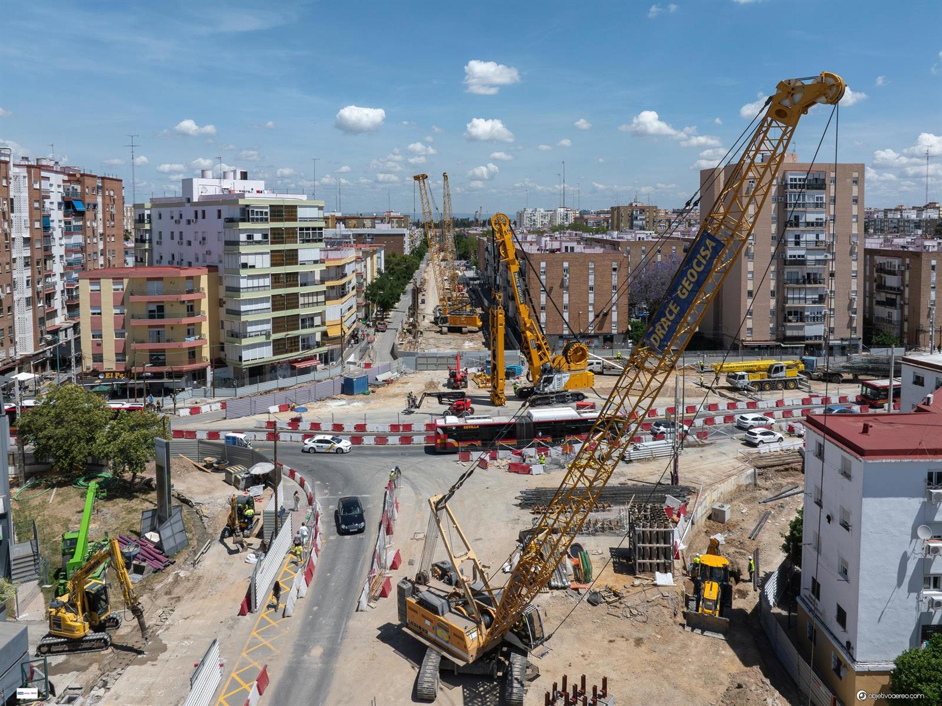 Arranca la construcción de la estación Hospital Macarena de la Línea 3 del Metro Arranca la construcción de la estación Hospital Macarena de la Línea 3 del Metro