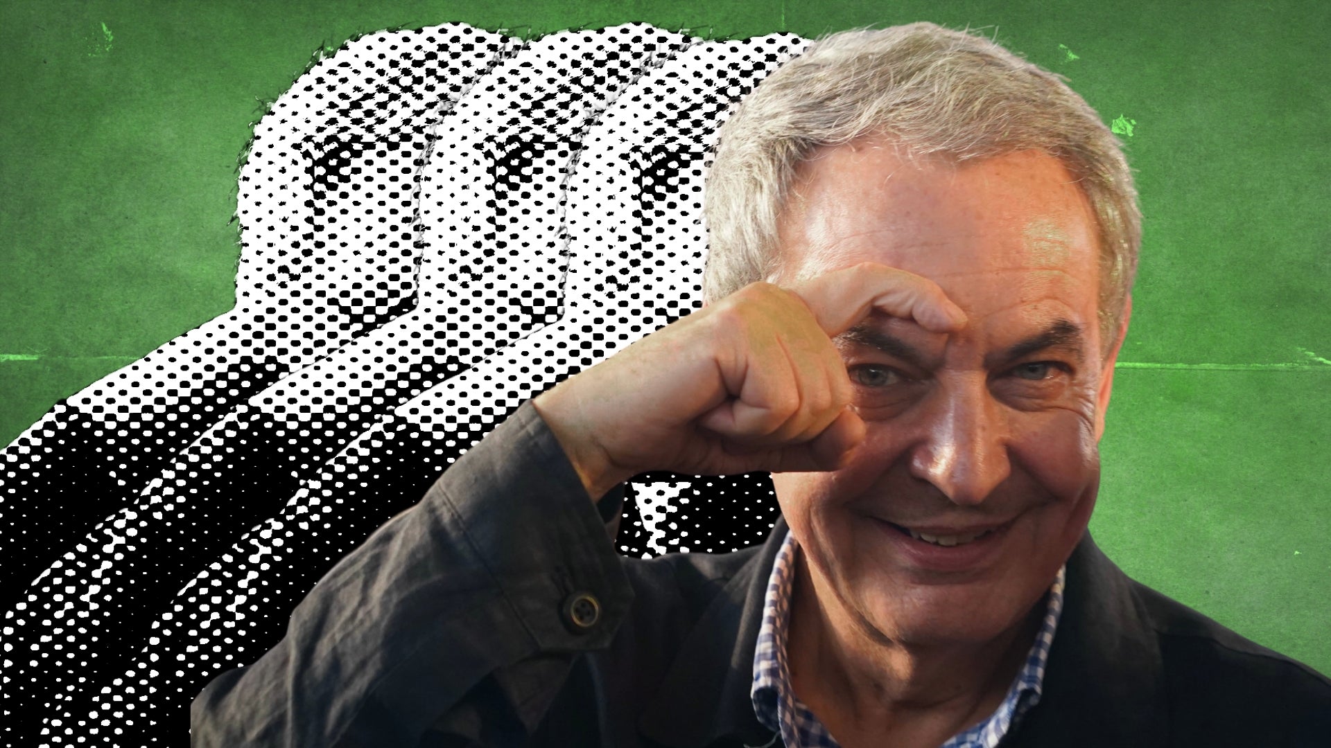 Zapatero haciendo el "icónico" gesto de la ceja que tanto le caracteriza. Zapatero haciendo el "icónico" gesto de la ceja que tanto le caracteriza.
