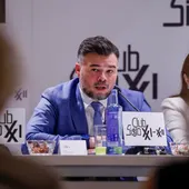 El portavoz de ERC, Gabriel Rufián, protagoniza un coloquio organizado por el Club Siglo XXI, El portavoz de ERC, Gabriel Rufián, protagoniza un coloquio organizado por el Club Siglo XXI,