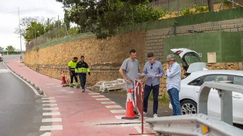 Las obras de alumbrado en la avenida Carbonera entran en su fase final en l’Alfàs del Pi Las obras de alumbrado en la avenida Carbonera entran en su fase final en l’Alfàs del Pi