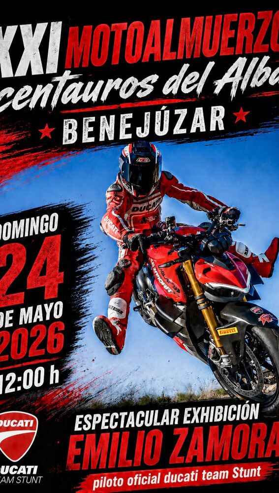 Música, motor y gastronomía: vuelve el Motoalmuerzo de 'Centauros del Alba' este domingo en Benejúzar