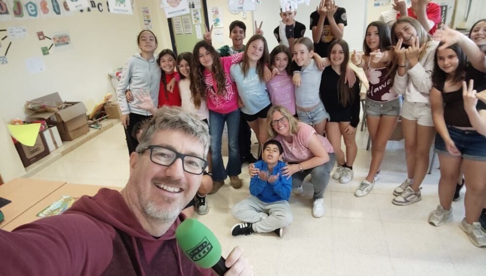 Los alumnos junto a su tutora Neus Planells se volcaron con el reportaje