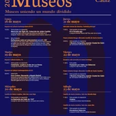 Cartel del Día de los Museos de Cádiz Cartel del Día de los Museos de Cádiz