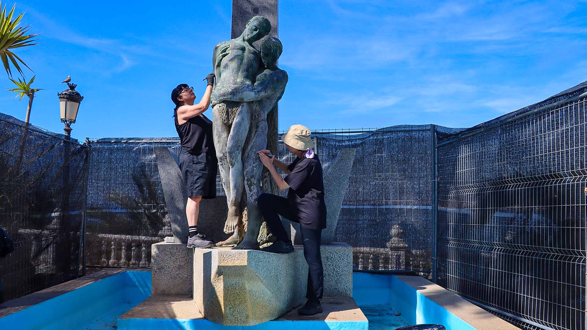 Benidorm inicia la primera fase de restauración del ‘Monumento a los Muertos en el Mar’ de Juan de Ávalos Benidorm inicia la primera fase de restauración del ‘Monumento a los Muertos en el Mar’ de Juan de Ávalos