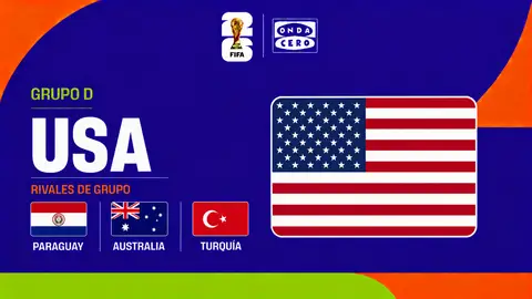 Estados Unidos, grupo D del Mundial 2026 Estados Unidos, grupo D del Mundial 2026