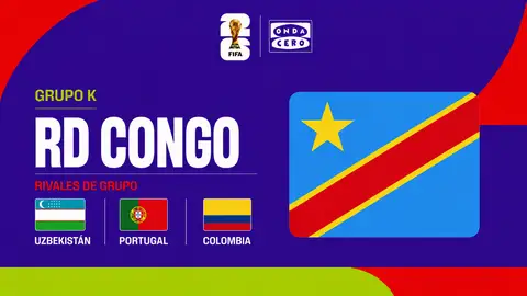 R.D. Congo, grupo K del Mundial 2026 R.D. Congo, grupo K del Mundial 2026