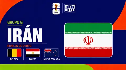 Irán, grupo G del Mundial 2026 Irán, grupo G del Mundial 2026