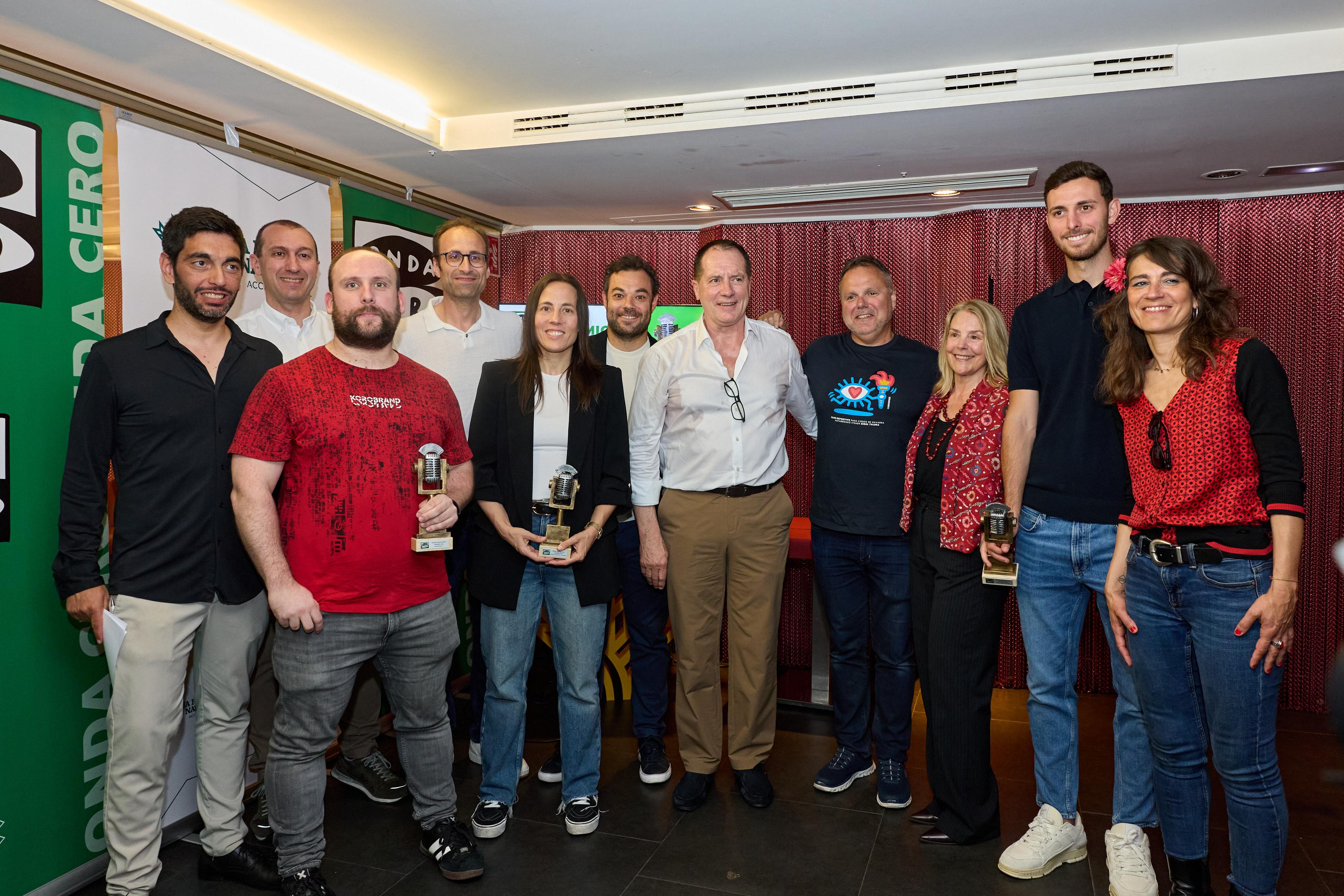 Entregados los II Premios Radioestadio Navarra Entregados los II Premios Radioestadio Navarra
