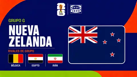 Nueva Zelanda, grupo G del Mundial 2026 Nueva Zelanda, grupo G del Mundial 2026
