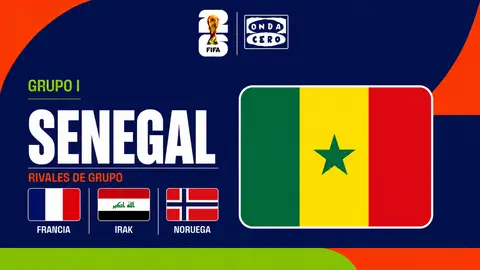 Senegal, grupo I del Mundial 2026 Senegal, grupo I del Mundial 2026