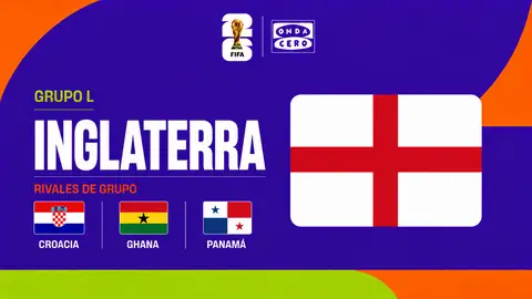 Inglaterra, grupo L del Mundial 2026 Inglaterra, grupo L del Mundial 2026