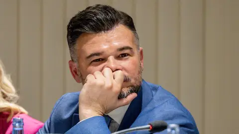 El portavoz de ERC en el Congreso, Gabriel Rufián, durante un coloquio organizado por el Club Siglo XXI El portavoz de ERC en el Congreso, Gabriel Rufián, durante un coloquio organizado por el Club Siglo XXI