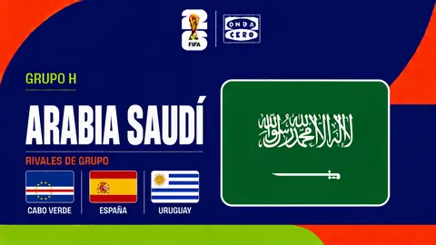 Arabia Saudita, grupo H del Mundial 2026 Arabia Saudita, grupo H del Mundial 2026