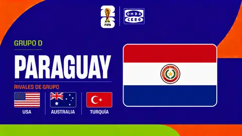 Paraguay, grupo D Mundial 2026 Paraguay, grupo D Mundial 2026