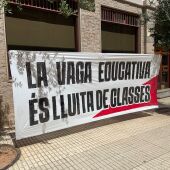 Los docentes protestan en Castellón al final de la segunda semana de huelga