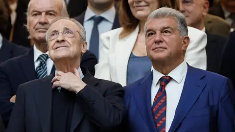 Laporta carga contra Florentino Pérez: "Ha encendido el ventilador de las miserias" Laporta carga contra Florentino Pérez: "Ha encendido el ventilador de las miserias"