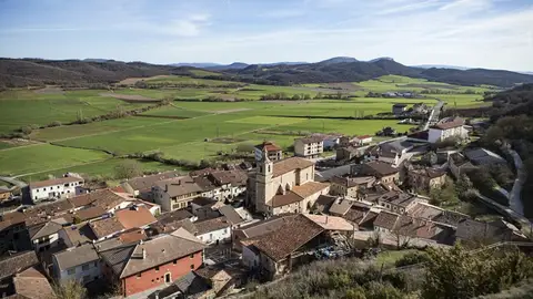 Imagen aérea de Bernedo Imagen aérea de Bernedo