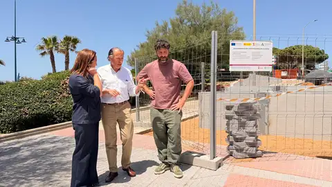 Ana González, José María Román y Roberto Palmero Ana González, José María Román y Roberto Palmero
