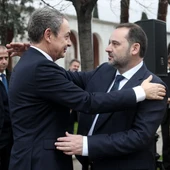 José Luis Ábalos con el expresidente del Gobierno, José Luis Rodríguez Zapatero José Luis Ábalos con el expresidente del Gobierno, José Luis Rodríguez Zapatero