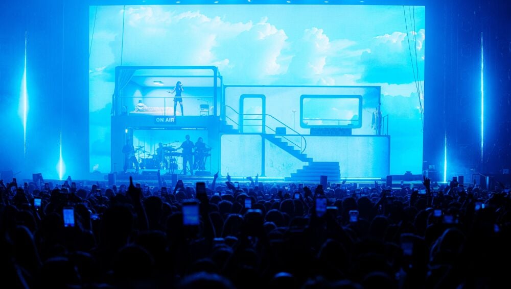 'Cuarto Azul' en el escenario del Roig Arena