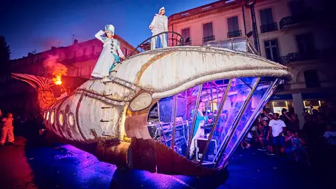 El festival Spin trae a Huesca el espectáculo de gran formato de "The Whale Street" El festival Spin trae a Huesca el espectáculo de gran formato de "The Whale Street"