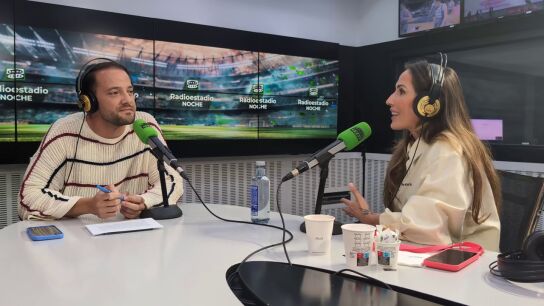 Mal&uacute; durante una entrevista en Radioestadio Noche, con Ra&uacute;l Granado