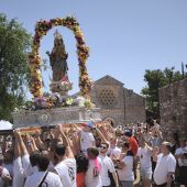 Llegada de la Virgen de Alarcos a su ermita