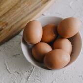 Huevos en un bol