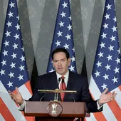 El secretario de Estado Marco Rubio desde Nueva Dehli El secretario de Estado Marco Rubio desde Nueva Dehli
