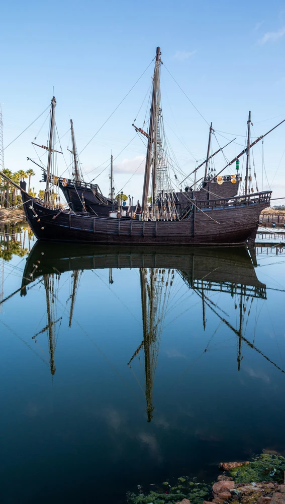 Muelle de las Carabelas, en Palos de la Frontera Muelle de las Carabelas, en Palos de la Frontera