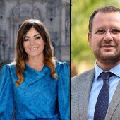 Rebeca Pérez, José Guillén (centro) y J. Francisco Muñoz
