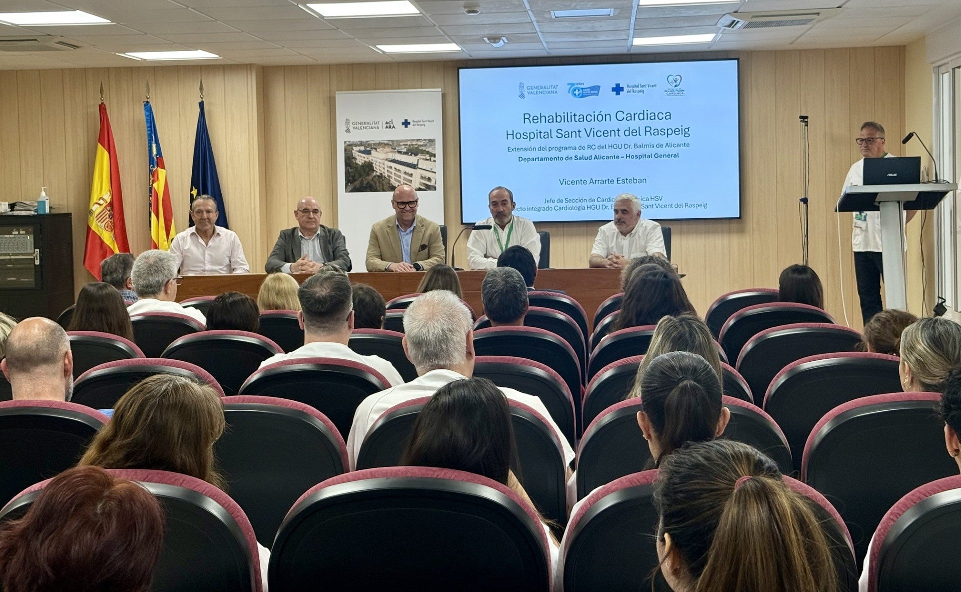El programa de rehabilitación cardiaca llega la población de San Vicente del Raspeig El programa de rehabilitación cardiaca llega la población de San Vicente del Raspeig