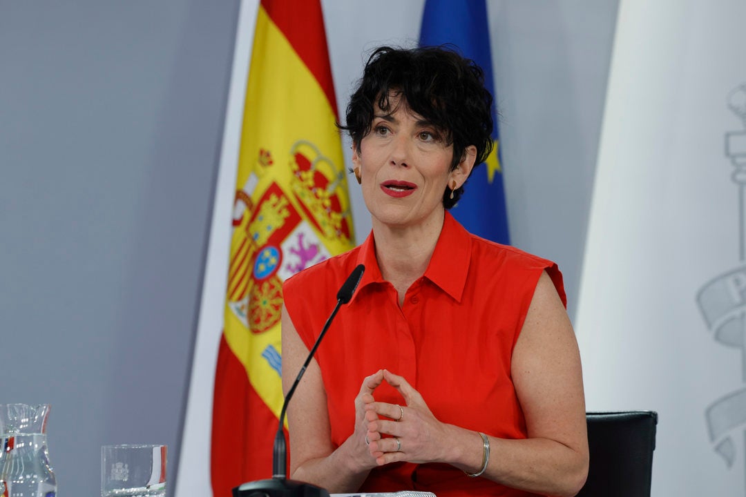 La ministra de Inclusión, Seguridad Social y Migraciones y portavoz del Gobierno, Elma Saiz, La ministra de Inclusión, Seguridad Social y Migraciones y portavoz del Gobierno, Elma Saiz,