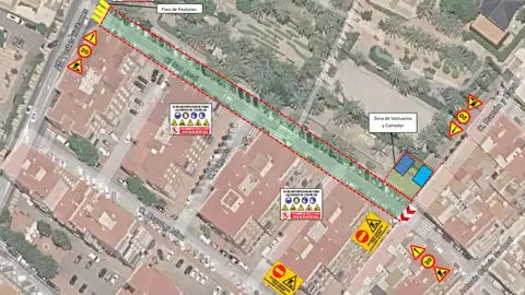 Comienzan en Santa Pola las obras para renovar el colector de saneamiento en la calle San José. Comienzan en Santa Pola las obras para renovar el colector de saneamiento en la calle San José.