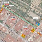 Comienzan en Santa Pola las obras para renovar el colector de saneamiento en la calle San José.