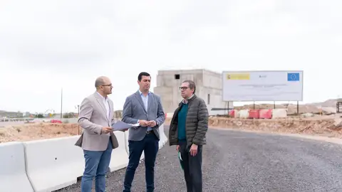 Visita del alcalde de Níjar a las obras del AVE Visita del alcalde de Níjar a las obras del AVE