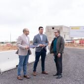Visita del alcalde de Níjar a las obras del AVE 